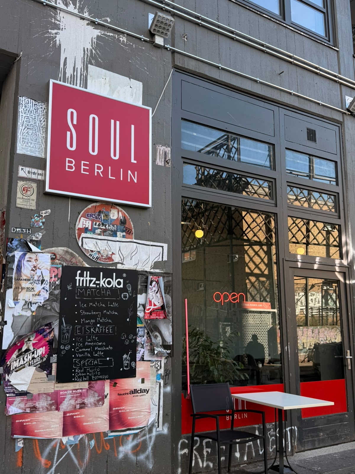 SOUL BERLIN Café entrance